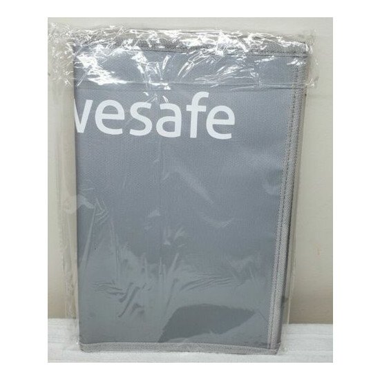 AWESAFE Fireproof Waterproof Document Bag 2060°F 15”x11” NEW "Free Shipping" image {3}