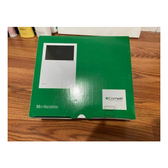 *Brand New Comelit wall-mounted Video intercom Master Station color Screen 6721W image {1}