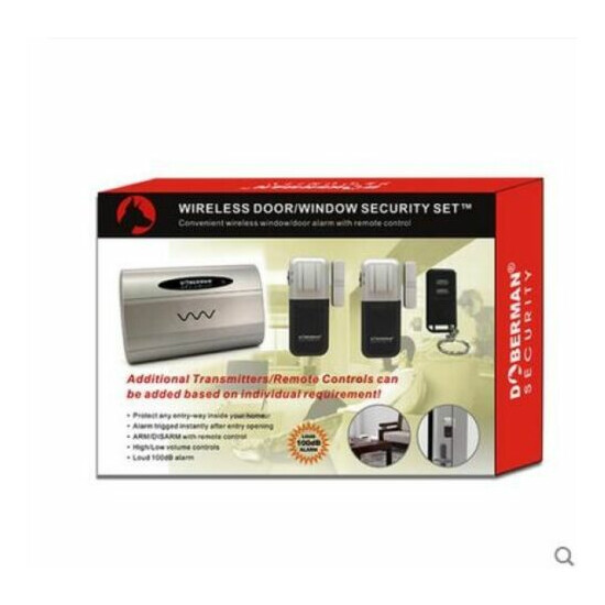 Doberman Security SE-159 Wireless Door/Window Alarm Sensor Kit Gate Controller image {4}
