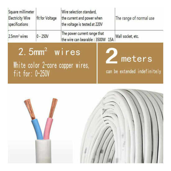 Outdoor Electric Wire 1 2 3 4cores 1.5/2.5 4/6 10-95mm² Home Wiring Cables Plugs image {5}