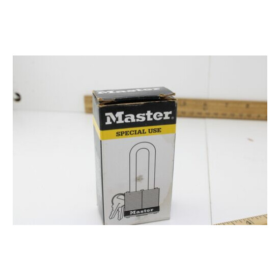 Master Lock Special Use No.2 Lock with Keys New Old Stock 2" Shackle  image {1}