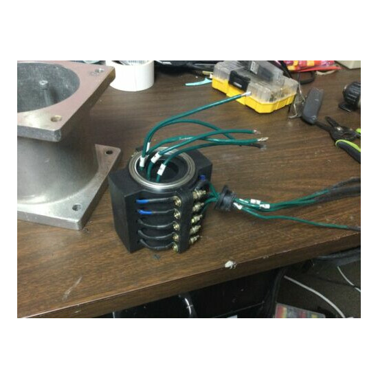 Slip Ring and mounting housing, 5 wire, 30 amp image {2}