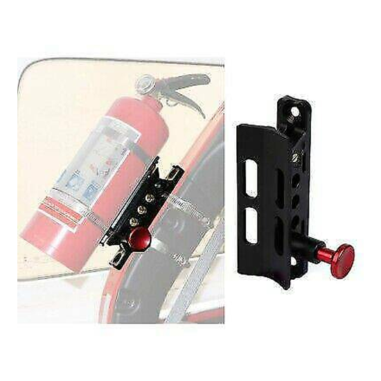 Adjustable Car Roll Bar Fire Extinguisher Holder For Jeep Wrangler TJ YJ JK CJ Thumb {7}