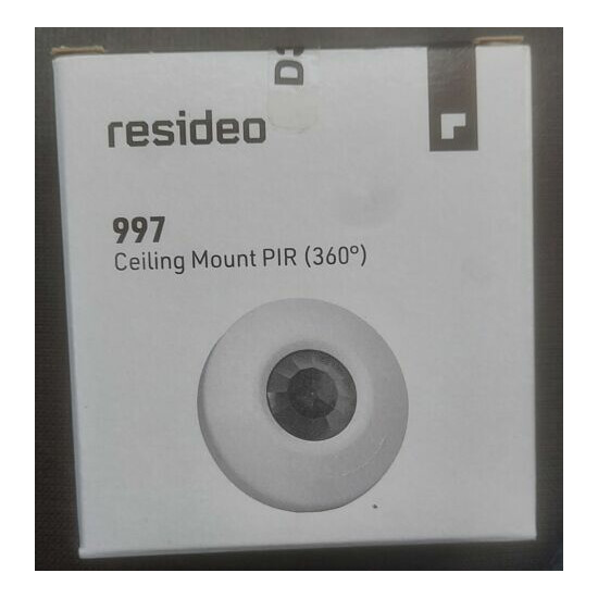 Honeywell / Resideo 997 360 PIR Ceiling Mount Motion Detector *-Factory Sealed-* image {1}