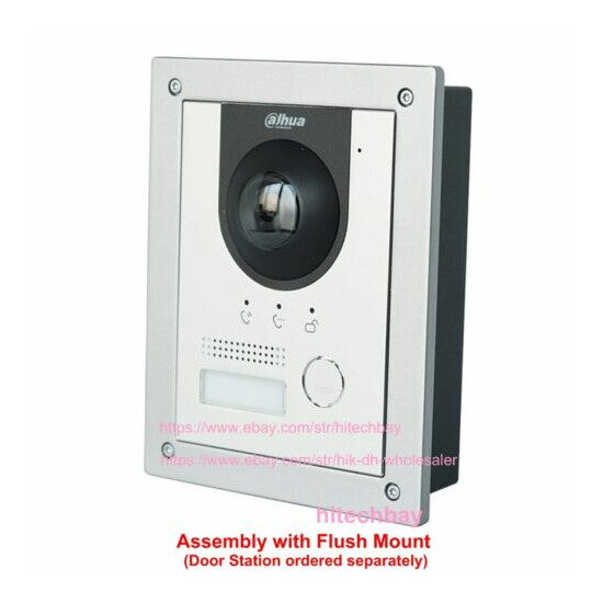 Dahua VTM05R/VTM114/VTM115 Surface/Flush Mount Box for VTO2202F-P-S2 IP Doorbell image {4}