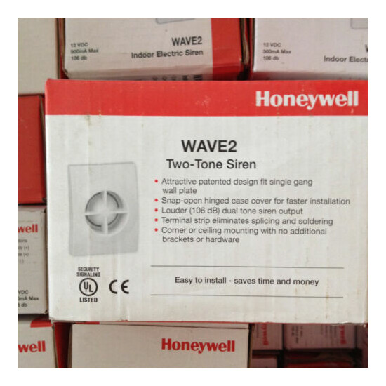 Honeywell Wave2 Two Tone Siren 15 watt surface mount image {2}