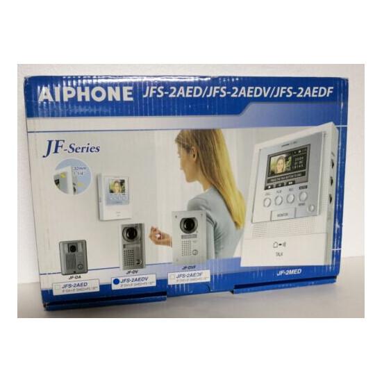 Aiphone Corporation JFS-2AEDV Hands Free 2X3 Color Video/VNDL SET image {3}
