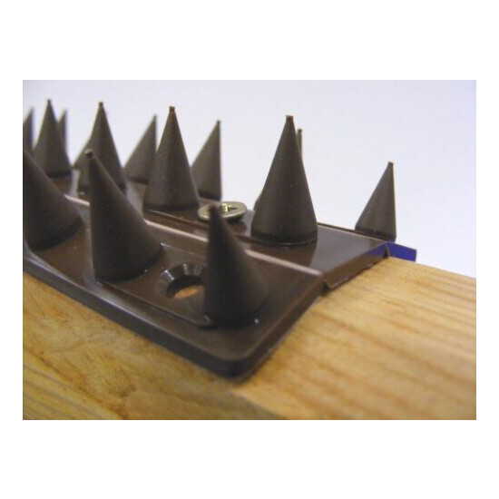Anti Climb Spikes Fence Wall Security Spikes Bird Cat Repellent Prickle Strips image {2}