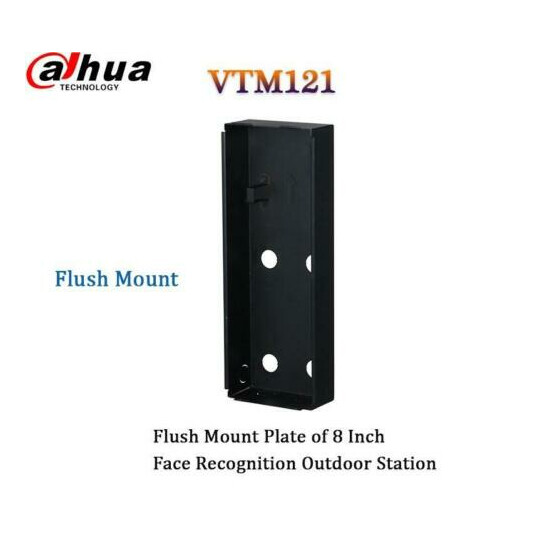 for 8" Face Recognition Outdoor Station VTM121 Protective box Flush Mount Plate  image {1}
