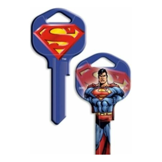 Superman House Key Blank - Uncut - Superman Collectable Key - Superhero image {1}