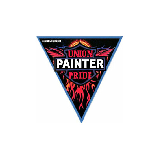 Union painter, pride, triangle sticker CPNT-1 image {1}