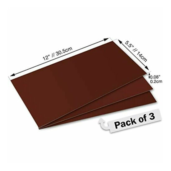 -Brown Magnetic Vent Covers Super-Strong 5.5&quot X 12&quot (3 Pack) Fits Air RV image {4}
