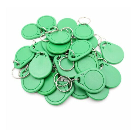 50PCS 13.56MHz IC Keyfobs Key tag for Access Control UID is Not Changeable image {5}
