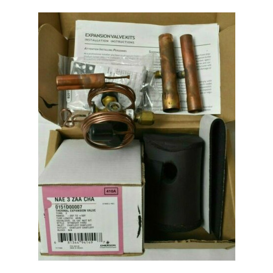 Emerson TX2N4A Thermal Expansion Valve R-410A, 2 Ton image {1}