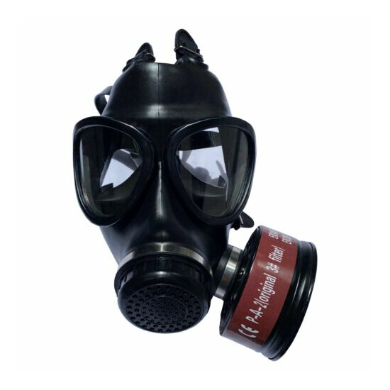 Mask Full Face Head Ventilative Biochemical Gas Mask Widely Used in Organic Gas Thumb {1}