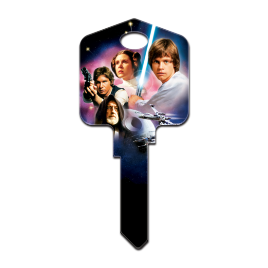 Star Wars - A New Hope Key Blank - Collectable Key - Star Wars - FREE POST image {1}