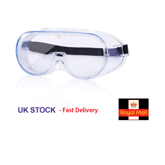 New Adults Unisex Safety Glasses Eye Protection PPE Preventing Infection Goggle  Thumb {1}