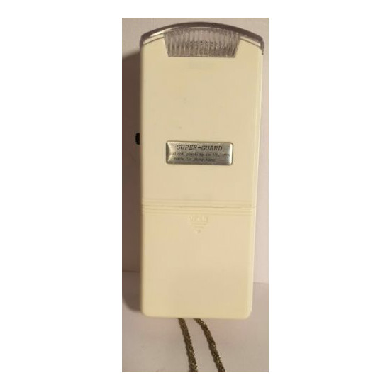 Vintage Super Guard Portable Alarm System. In Original Box. Made in Hong Kong  image {5}