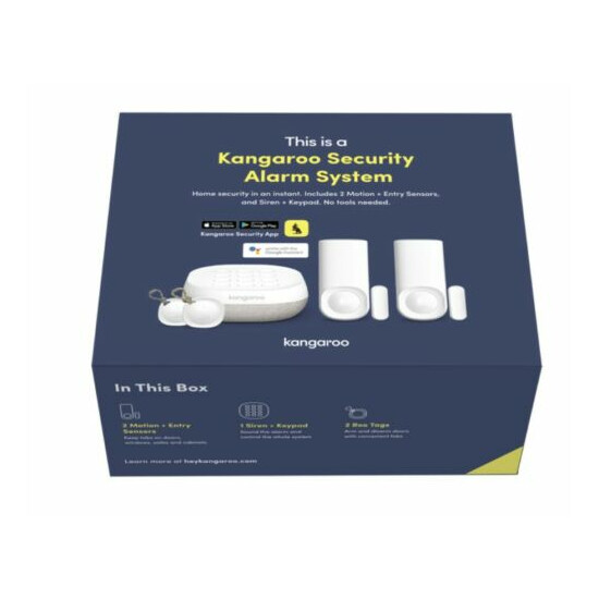 Roo DBT11 Kangaroo Security Alarm System Kit image {2}