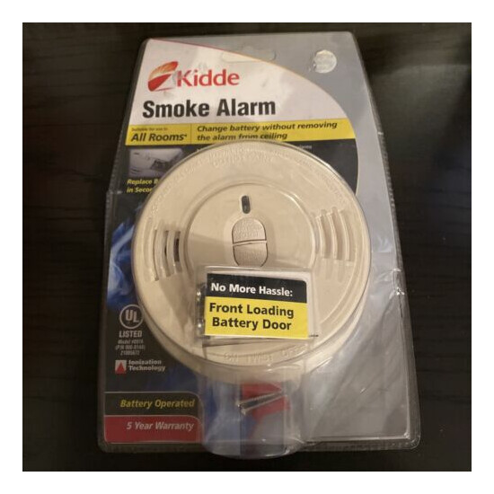 Kidde Smoke Alarm 0976 Front Loading Battery Door (NEW) image {1}