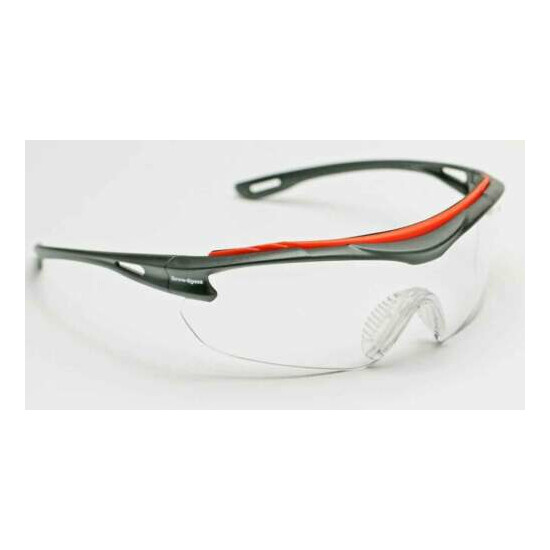 Elvex Delta Plus Brow-Specs Safety/Shooting Glasses Clear Anti-Fog Lens Z87.1 image {3}