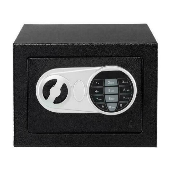 US Steel Digital Electronic Safe Box Keypad Lock For Home Office Hotel Gun Cash  image {4}