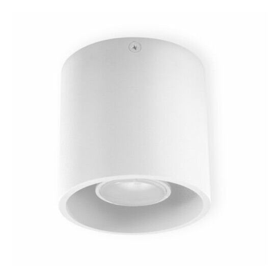Premium ALGO Ceiling Mounted Light Spotlight Aluminium LED Spot Lamp GU10 Round Thumb {5}