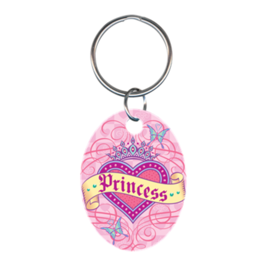 Pampered Girls Princess Key Ring - Keys - Carded Keyring image {1}