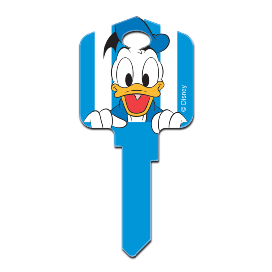 Disney Donald Duck House Key - Collectable Key - Donald Duck  image {2}