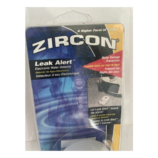 Zircon Electronic Water Detector Leak Alert Sensor Alarm image {2}