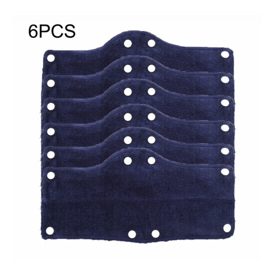 6 Pcs Cotton Hat Sweatband Reusable Sweatband Washable Hat Accessories image {1}