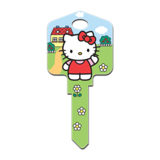 Hello Kitty's House - House Key - Collectable Key - Kitty White - Suits LW4  image {1}