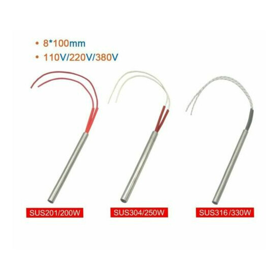 Single Ended Cartridge Heater Heating Element For Abrasive Heating Electric Oven image {2}