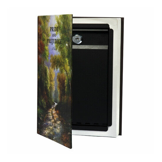 Hidden Real Book Safe w/ key lock by Barska AX11682, Makes it a Great Gift Item image {1}