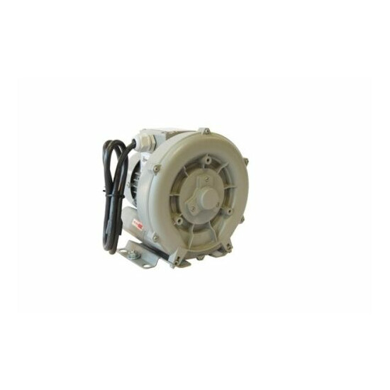 Septic Regenerative Blower, 42 CFM, 1" port, 1/4 HP, Dual voltage,18 Mo Warranty image {1}