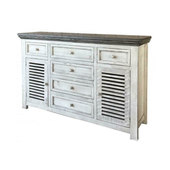Crafters and Weavers Stonegate 6 Drawer Sideboard image {8}