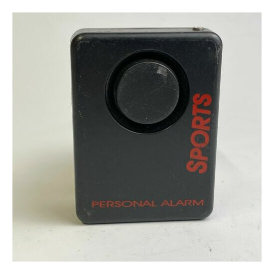 Sports Personal Black Wireless 1 Button Loud 130 Decibels 9Volt Safety Alarm image {1}