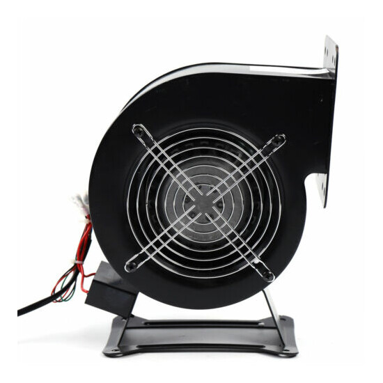 110V 120W Outdoor Wood Furnace Boiler Blower Fan Round 2600r/min 196CFM Durable image {2}
