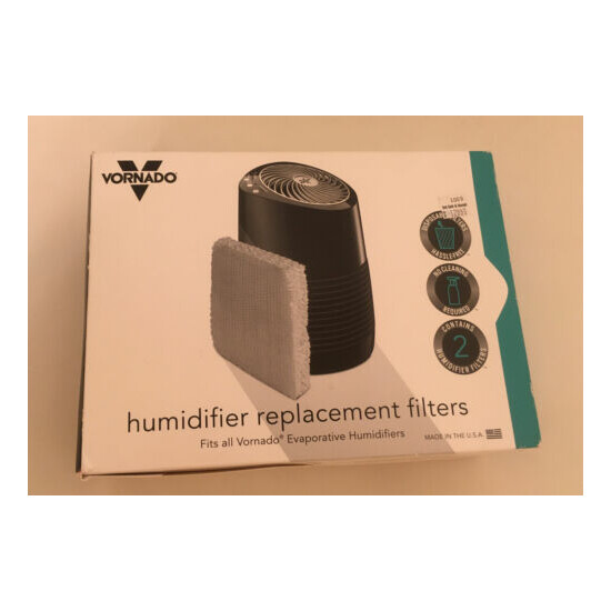 2- Vornado Humidifier Replacement Filters Fits ALL Vornado Humidifiers NOB- NEW! image {1}