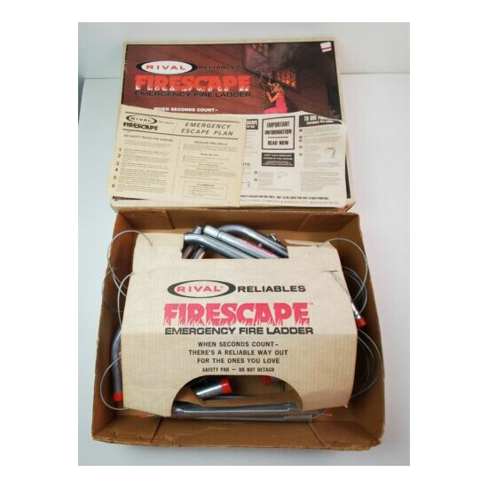 Rival Reliables FIRESCAPE 15' Emergency Fire Ladder Two-story image {2}