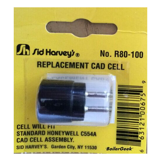 R80-100 STANDARD OIL BURNER Cad Cell Eye--120320 / 124607/ 130367 image {1}