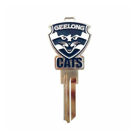 AFL Geelong Cats House Key Blank - Collectable - AFL 3D Key TE2  image {2}