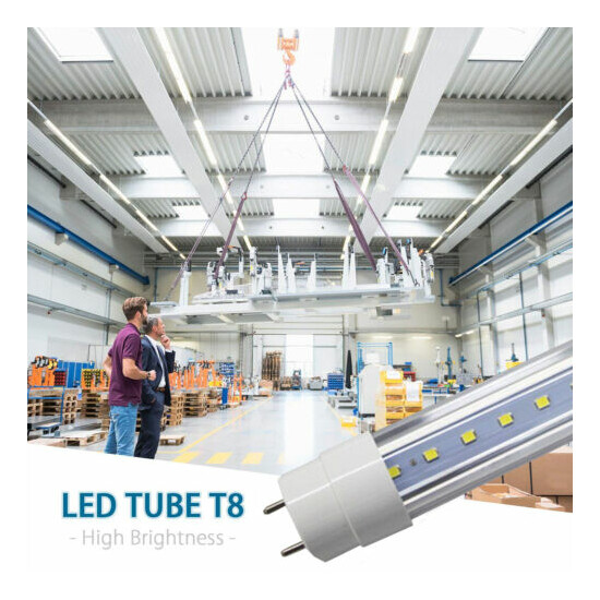 Bulb / Lamp T8 LED Store Commercial Reflector Light Fixture *Includes 2 Bulbs Thumb {8}