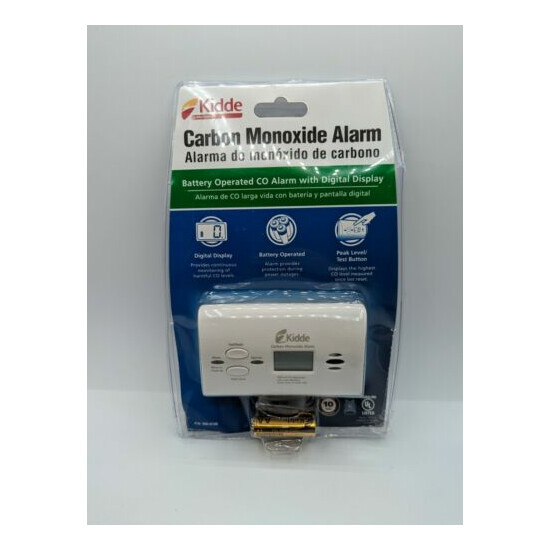 Kidde Carbon Monoxide Alarm with Digital Display KN-COPP-B-LPM | 900-0146-LP  image {1}