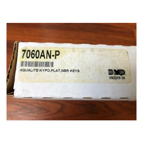 New DMP 7060AN-P Aqualite Keypad, PLAT. NBR Keys image {3}