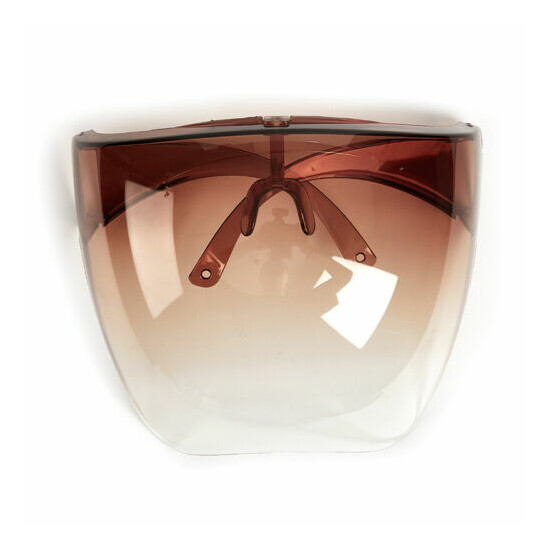 Clear Face Shield Glasses Face Mask Transparent Reusable Visor Anti-Fog D G/ image {5}