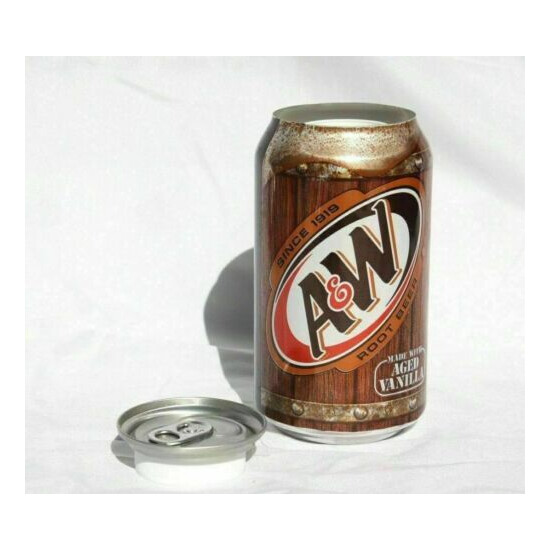 12oz A&W Root Beer Soda Can Safe Hidden Storage Secret Diversion Fake Stash Away image {1}
