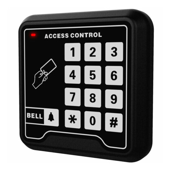 125KHz RFID Stand-Alone Door Access Control Keypad Support 1000 Users image {3}