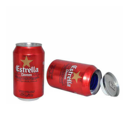 Original Estrella Beer - Stash Box Hidden Compartment - SECRET SAFE STASH image {1}