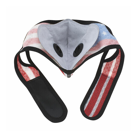 Activated Carbon Air Purifying Face Mask Cycling Reusable Filter Haze Valve USA  image {7}